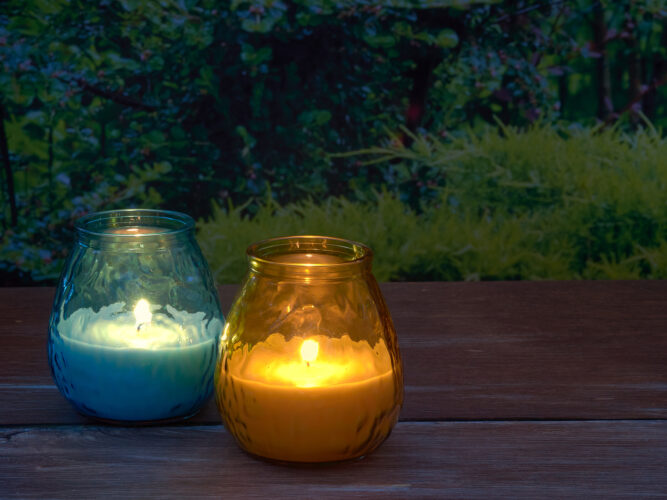 Essential Oil Citronella Candles